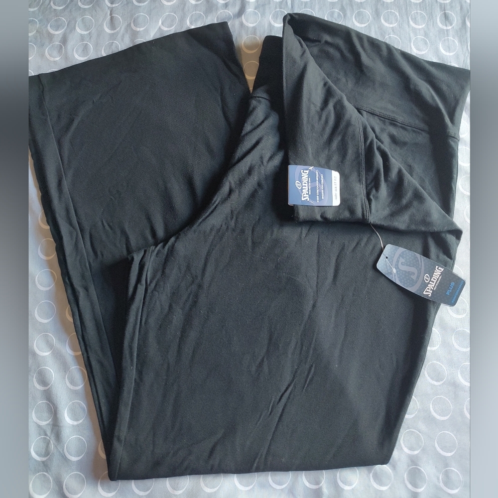 Spalding bootcut leggings/yoga pants 3X